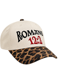 Romans 12:2 Hat ( BLACK &LEOPARD ) (Copy)